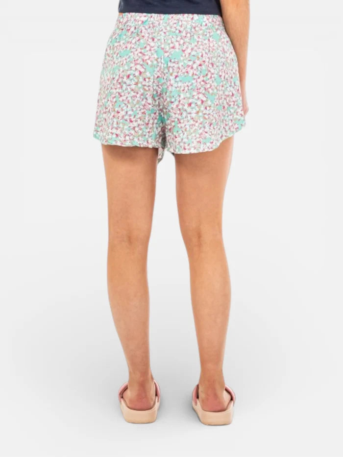 Short Roxy Tropical Sundance Ditsy Verde Floreado