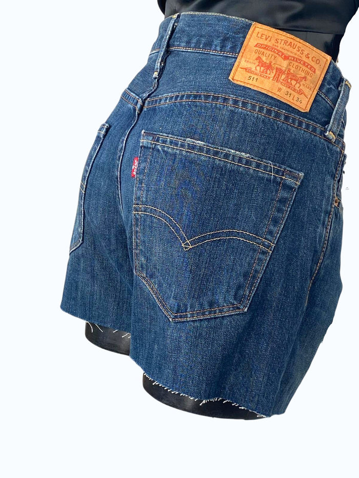 shorts Levi's blu scuro