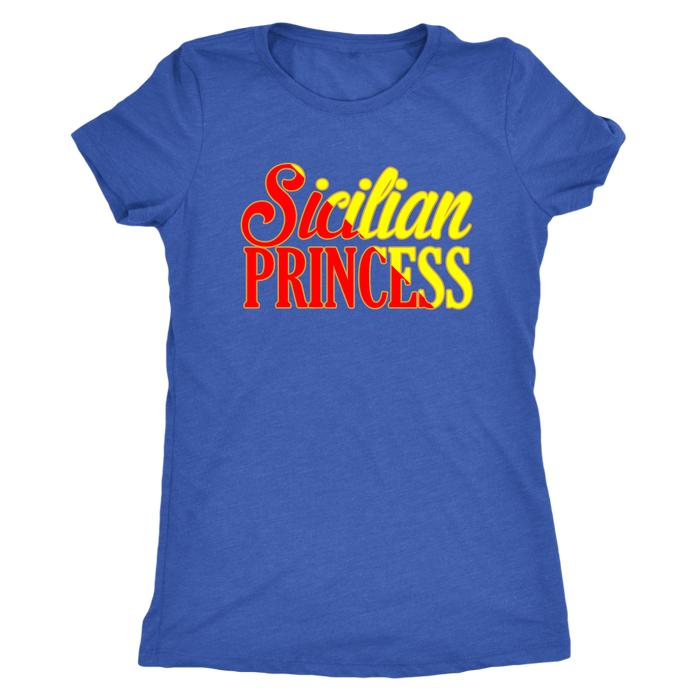 Next Level Womens Triblend / Vintage Royal / S