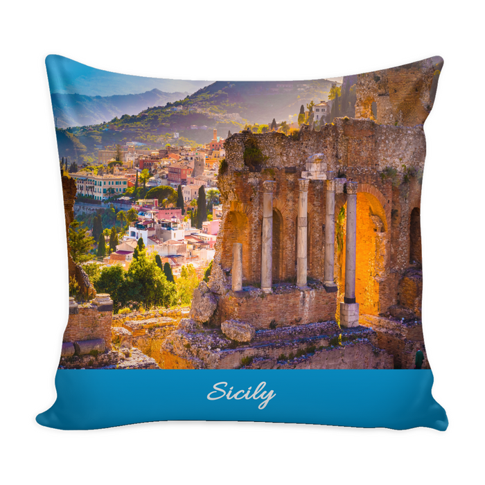 Sicily Decorative Throw Pillow Set (Pillow Cover and Insert)