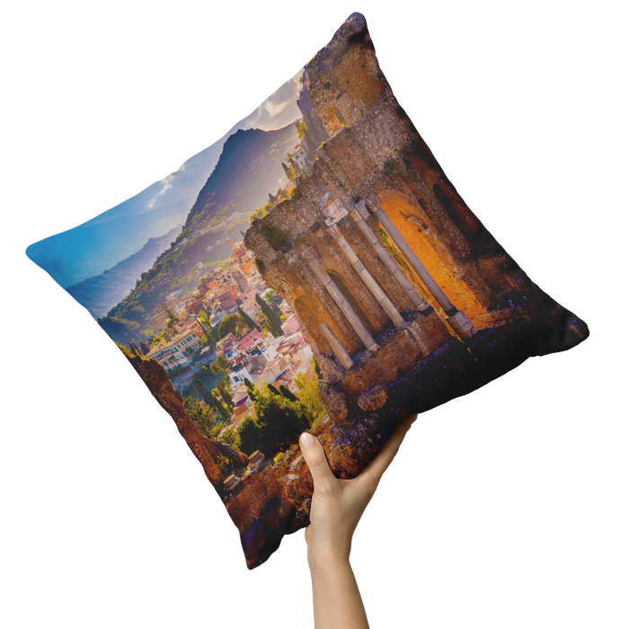 Sicily Decorative Throw Pillow Set (Pillow Cover and Insert)