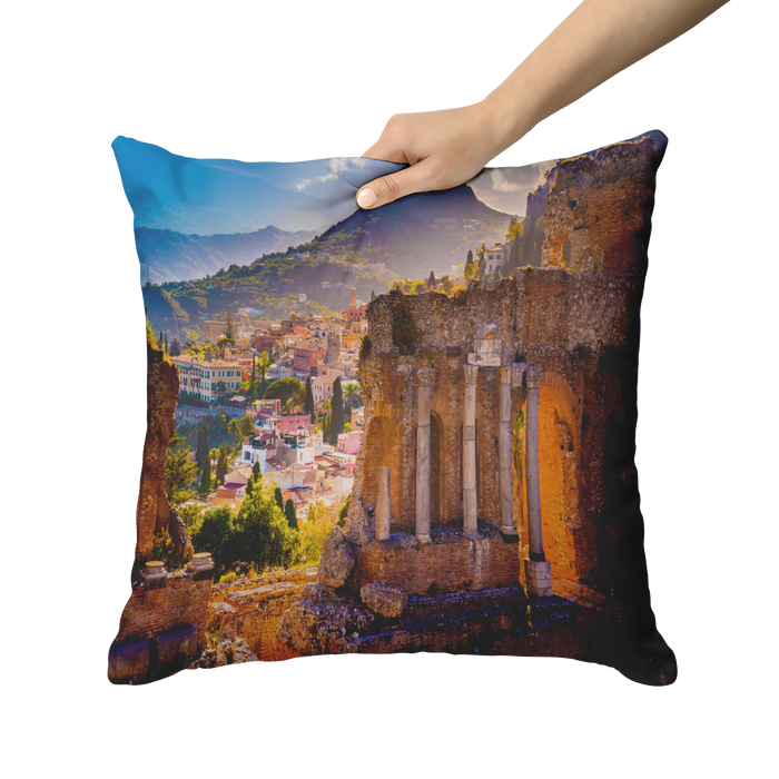 Sicily Decorative Throw Pillow Set (Pillow Cover and Insert)