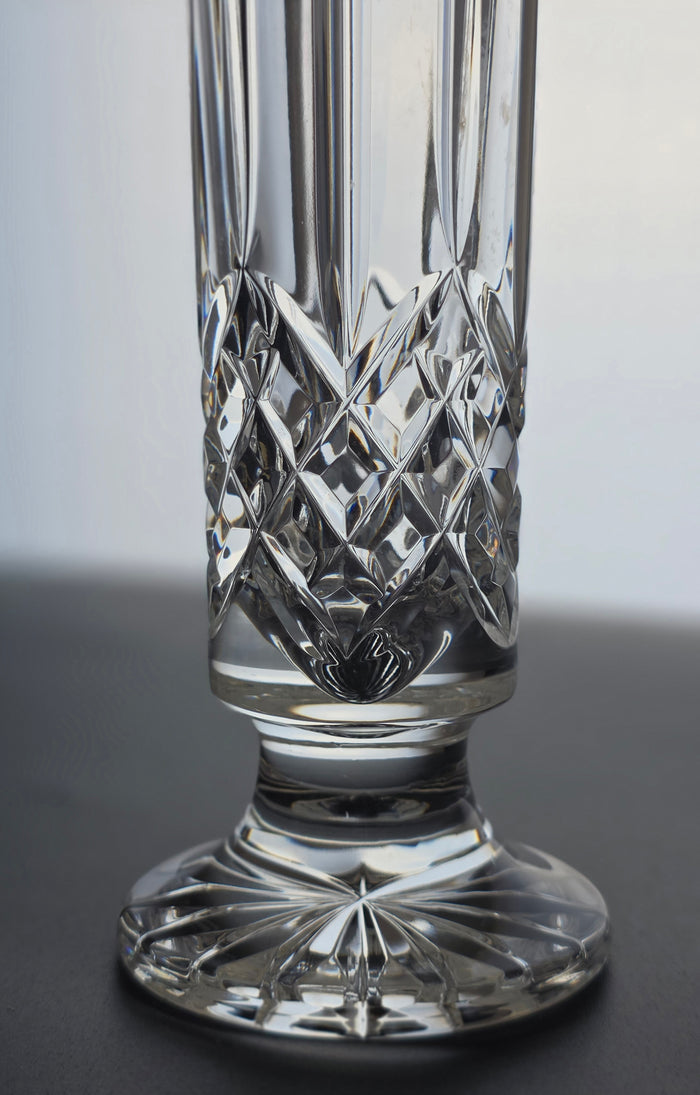 Signed Waterford crystal vase gift
.
