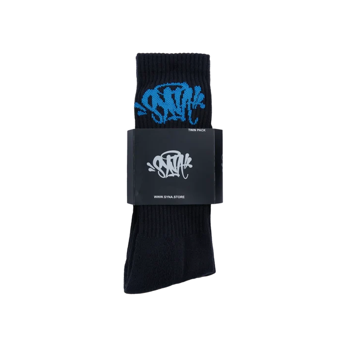 Skarpetki Syna World 2-Pack Black/Blue Syna World Skarpetki