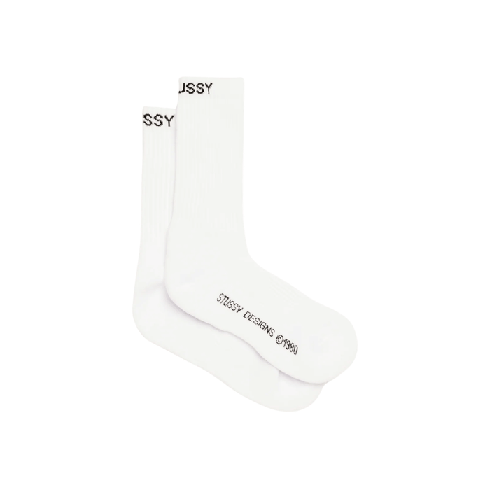 Skarpety Stussy White 1szt STUSSY Skarpetki