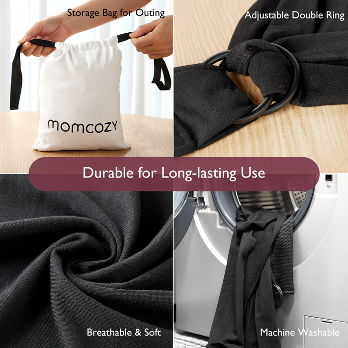 SnapLite Baby Wrap Carrier for Newborns