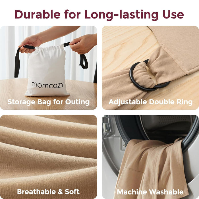 SnapLite Baby Wrap Carrier for Newborns