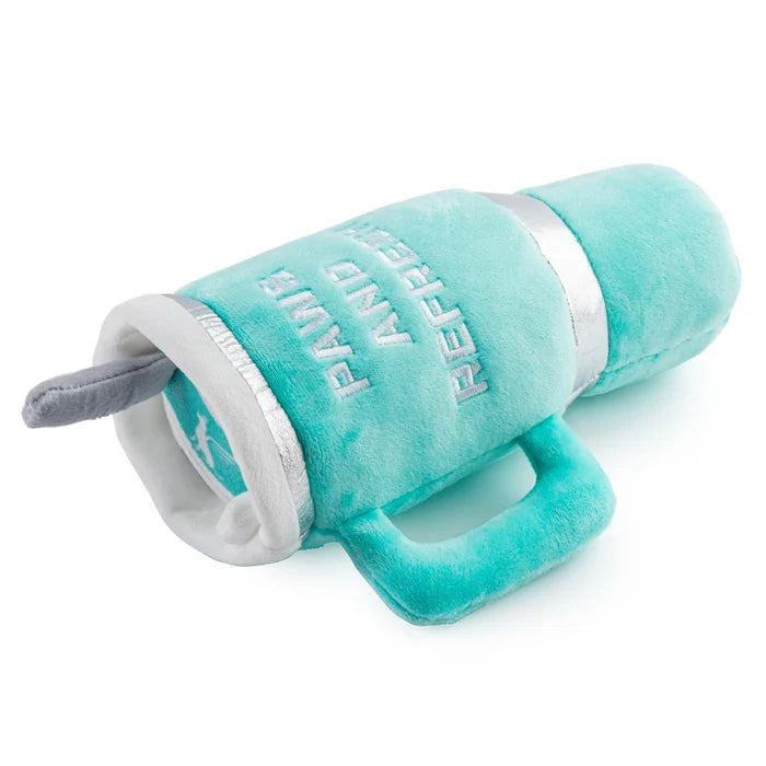 Snuggly Cup Squeaker Dog Toy