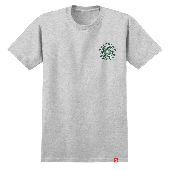 Spitfire - Classic '87 Swirl Fill Tee (Ash/Dark Green)