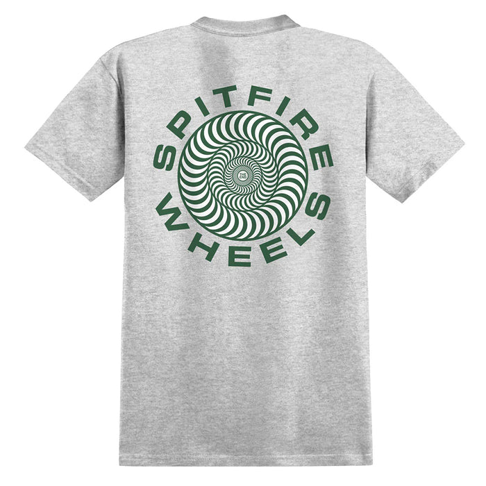 Spitfire - Classic '87 Swirl Fill Tee (Ash/Dark Green)