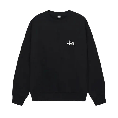 Stussy Men's Basic Stussy Crewneck Black L STUSSY Bluzy