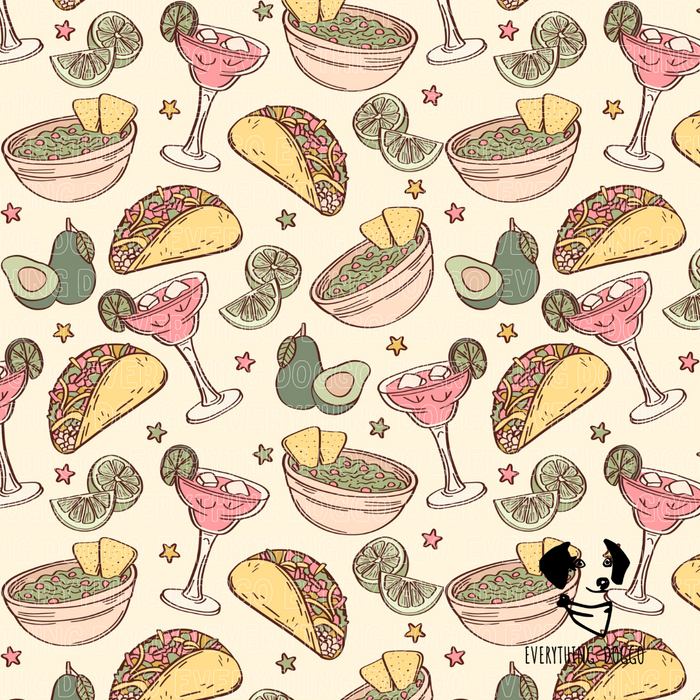 Tacos and Tequila - Bandana (Reversible) (Restock Preorder)
