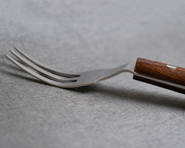 Takeshi Saji R2/SG2 Diamond Damascus 90mm Fork with Ironwood Handle