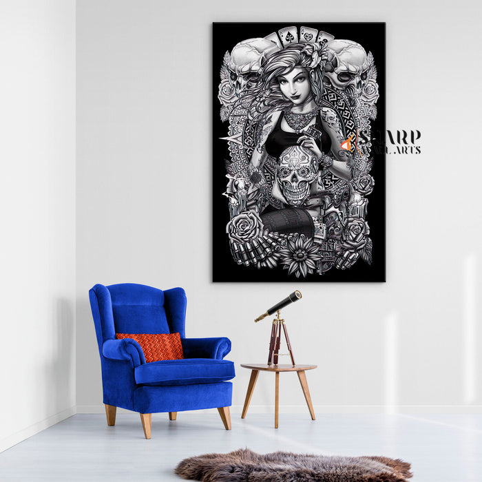 Tattoo Wall Art Canvas
