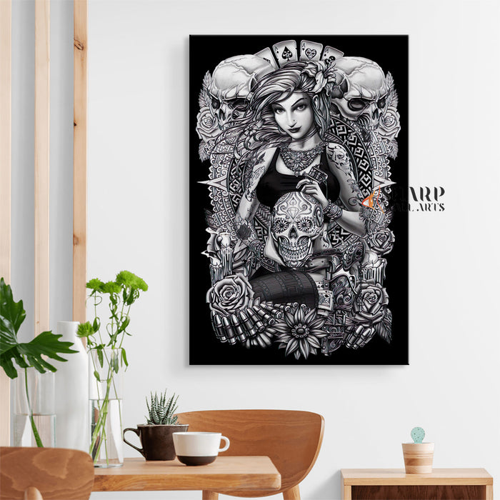 Tattoo Wall Art Canvas