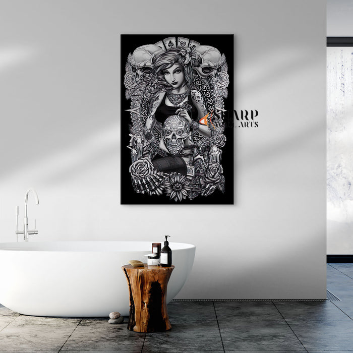 Tattoo Wall Art Canvas