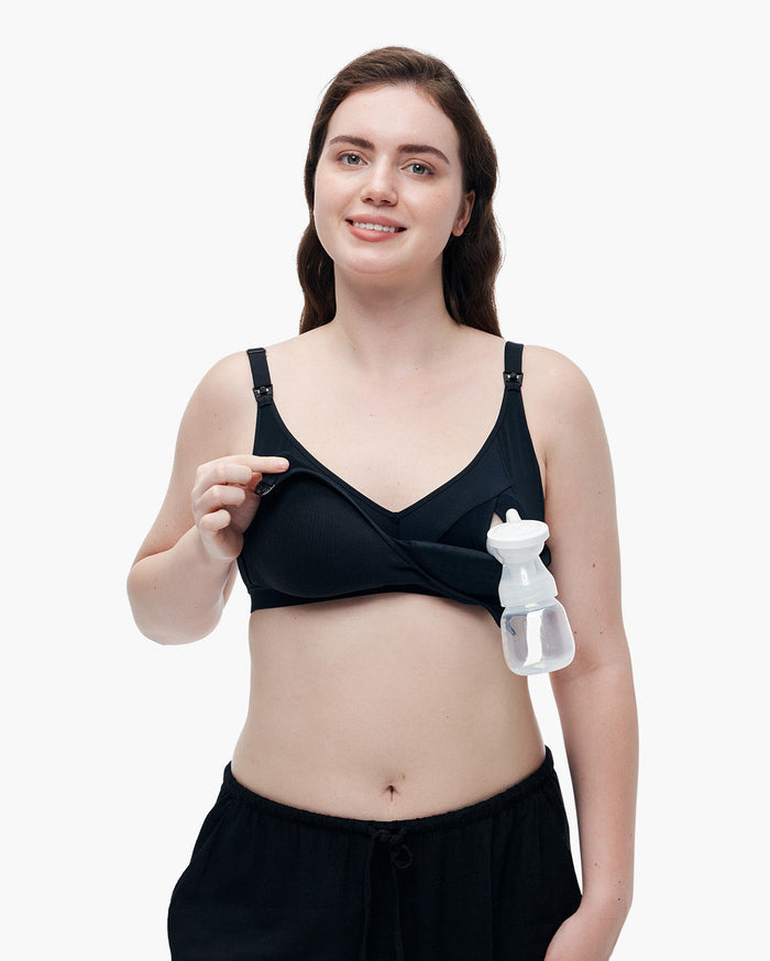 Tencel™ Fabric Seamless Breast Pump Bra