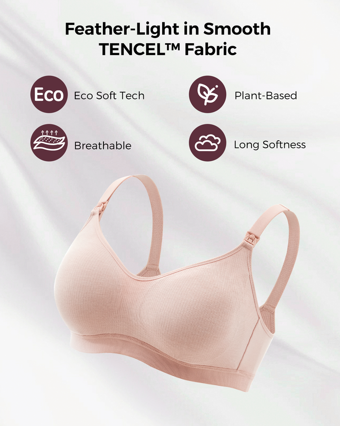 Tencel™ Fabric Seamless Breast Pump Bra