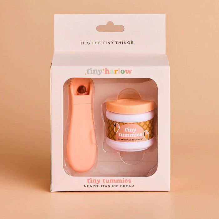 Tiny Harlow - Tiny Tummies Neapolitan Ice Cream
