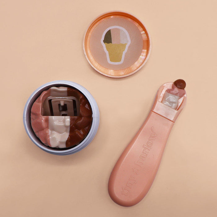 Tiny Harlow - Tiny Tummies Neapolitan Ice Cream
