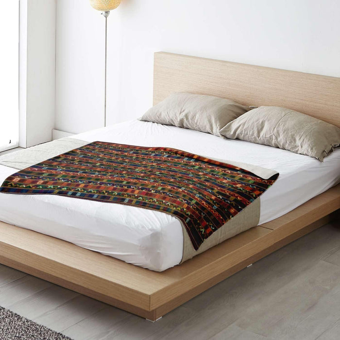 TRADITIONAL KIRA DESIGN, BHUTAN | Sherpa Fleece Blanket