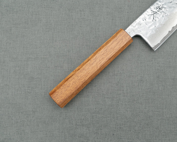 Tsunehisa AUS-10 Tsuchime Damascus 165mm Santoku