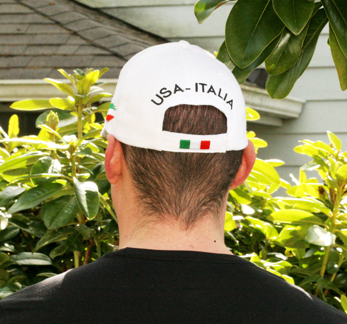 US / Italia Flags Baseball Cap