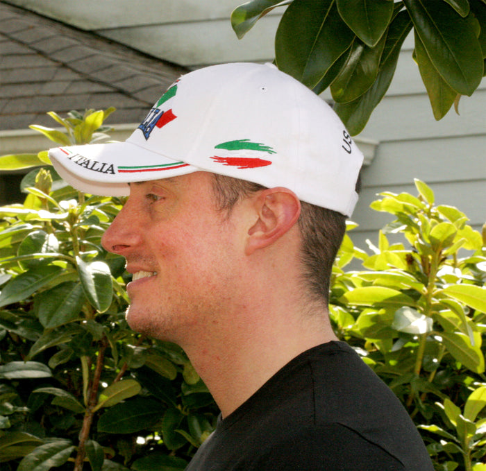 US / Italia Flags Baseball Cap