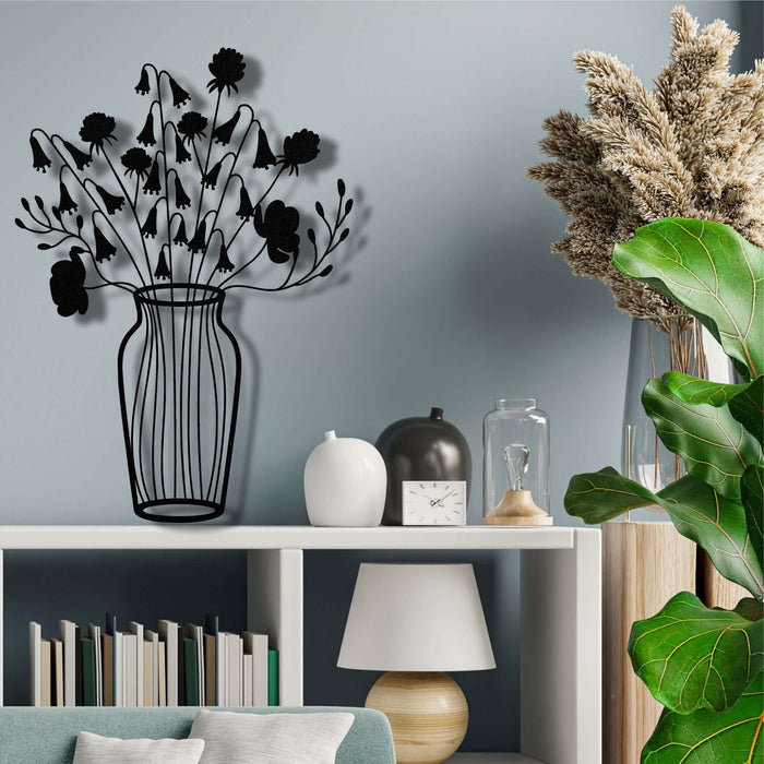 Vase Metal Wall Decor - Decor available at Dekadron for $89.90