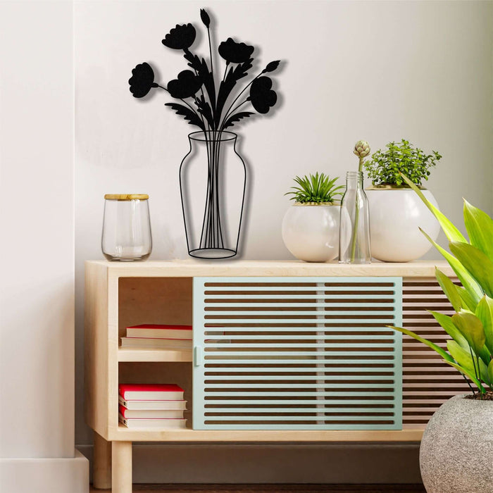 Vase Metal Wall Decor - Decor available at Dekadron for $79.90