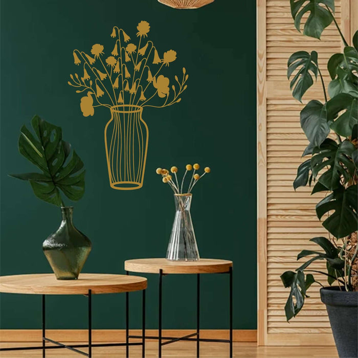 Vase Metal Wall Decor - Decor available at Dekadron for $79.90