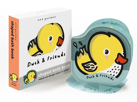 Wee Gallery - Bath Book - Duck & Friends - Mabel & Fox