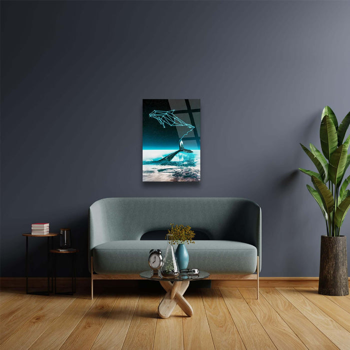Whale Wall Decor - Artwork available at Dekadron for $99.90