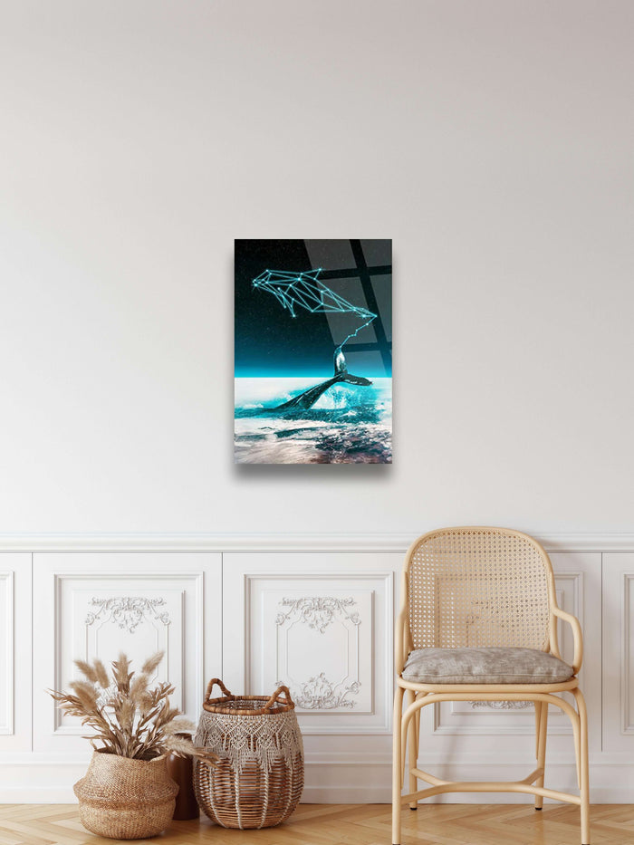 Whale Wall Decor - Artwork available at Dekadron for $149.90