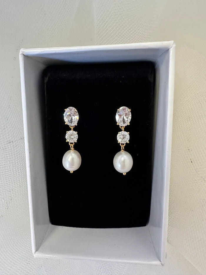 Windsor Bridal - Pandora Earrings