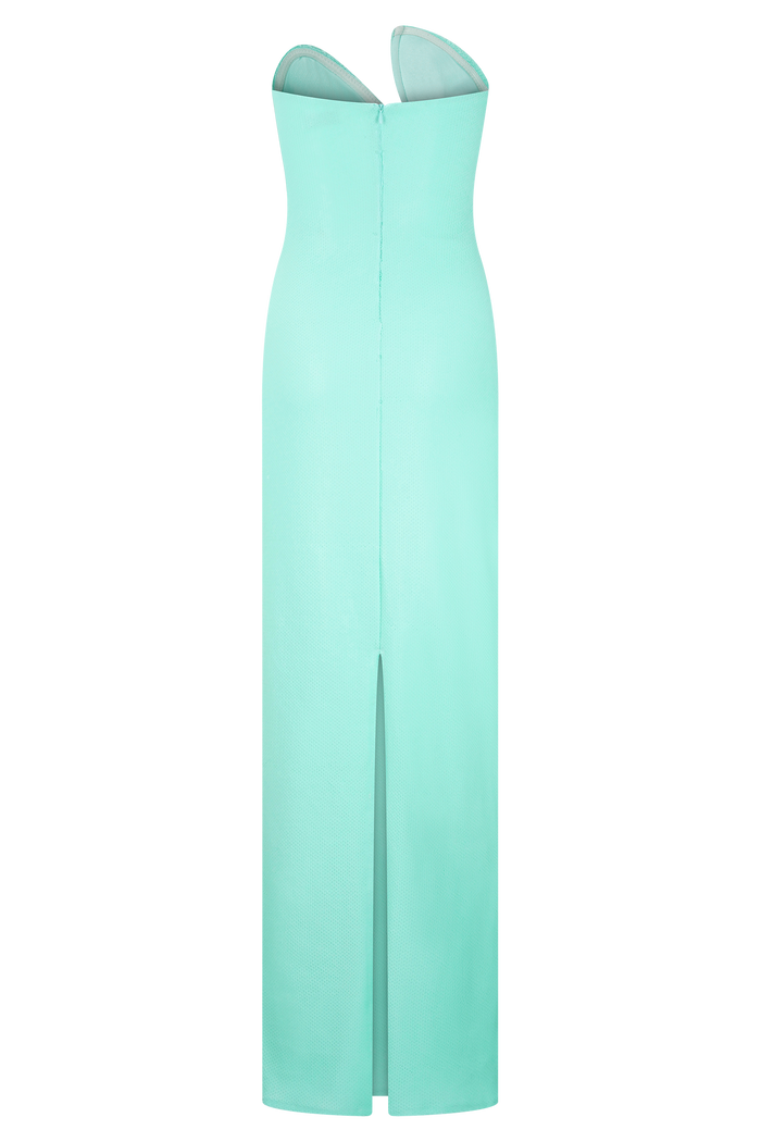 Winston Strapless Sequin Maxi Dress - Lagoon