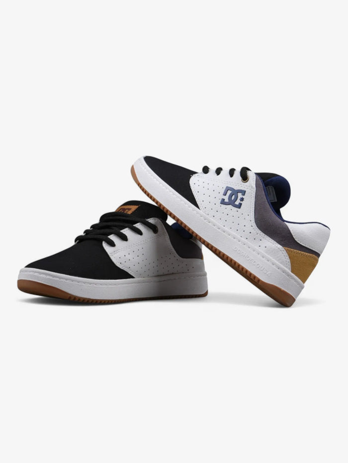Zapatillas Dc Plaza Tc Tx Ss Blanco Azul Negro