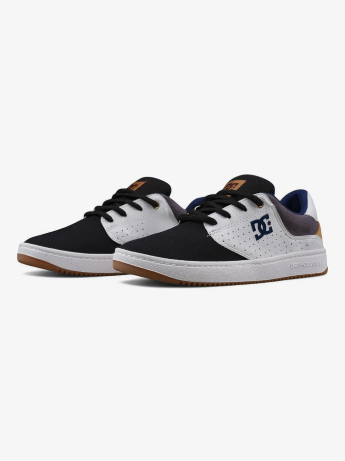 Zapatillas Dc Plaza Tc Tx Ss Blanco Azul Negro