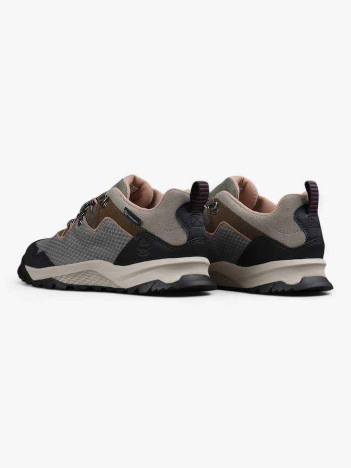 Zapatillas Timberland Mujer Lincoln Peak Lace Up Marrón Oliva Rosado