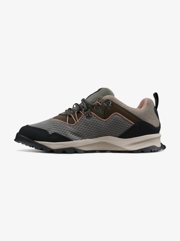 Zapatillas Timberland Mujer Lincoln Peak Lace Up Marrón Oliva Rosado