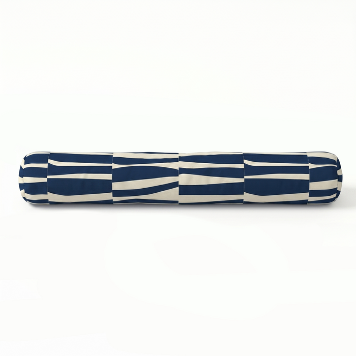 Mini 5" x 30" / Navy Geometric